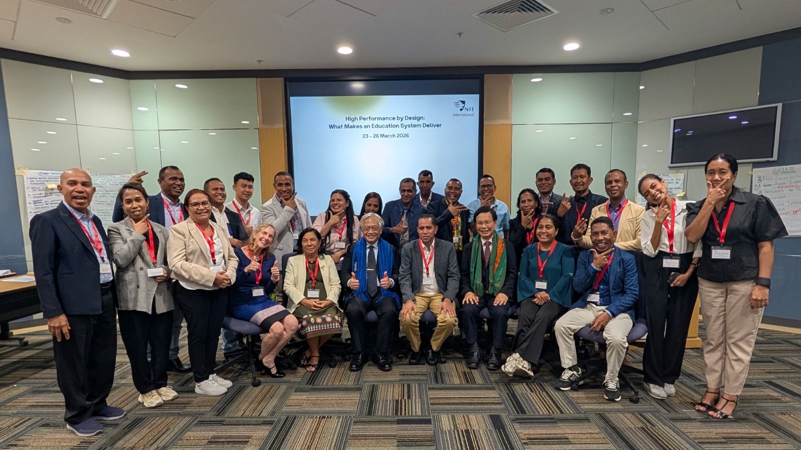 DELEGASAUN MINISTÉRIU EDUKASAUN PARTISIPA IHA FORMASAUN EZEKUTIVU IHA SINGAPURA